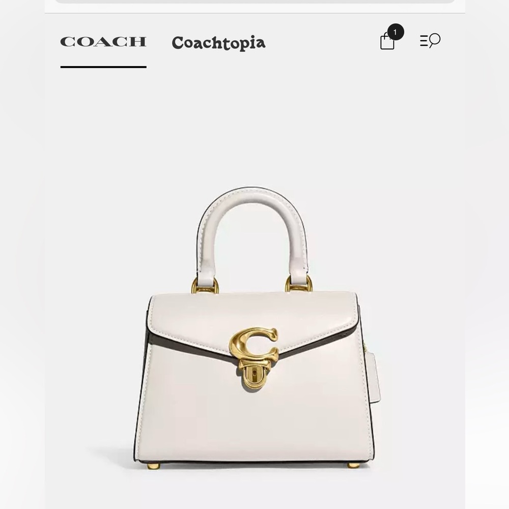 Coach top handle 21